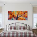 5-DÍLNÝ OBRAZ PODZIMNÍ STROM ŽIVOTA - OBRAZY STROMY ŽIVOTA - OBRAZY
