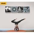 CANVAS PRINT SET INTERESTING FENG SHUI COMBINATION - SET OF PICTURES - PICTURES