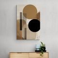 CANVAS PRINT ABSTRACT SHAPES NO6 - PICTURES OF ABSTRACT SHAPES - PICTURES