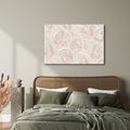 TABLEAU SUR TOILE – PAPILLONS PASTEL DANS UN VOILE - TABLEAUX PAPILLONS - TABLEAUX