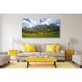 CANVAS PRINT PICTURESQUE AUSTRIA - PICTURES OF NATURE AND LANDSCAPE - PICTURES