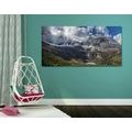 CANVAS PRINT MAJESTIC MOUNTAIN LANDSCAPE - PICTURES OF NATURE AND LANDSCAPE - PICTURES