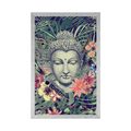 POSTER BUDDHA ON AN EXOTIC BACKGROUND - FENG SHUI - POSTERS