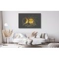 WANDBILD HARMONIE VON SONNE UND MOND - BILDER MIT FENG SHUI-MOTIVEN - BILDER