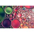 CANVAS PRINT ABSTRACT DROPS OF OIL - ABSTRACT PICTURES - PICTURES