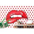 SELF ADHESIVE WALLPAPER POP ART LIPS - SELF-ADHESIVE WALLPAPERS - WALLPAPERS