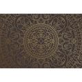 CANVAS PRINT ORIENTAL GOLD ORNAMENT - PICTURES FENG SHUI - PICTURES