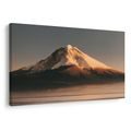 TABLEAU SUR TOILE – SOMMET MONTAGNEUX AU CRÉPUSCULE - TABLEAUX DE MONTAGNE - TABLEAUX