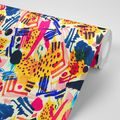 SELF ADHESIVE WALLPAPER POP ART ABSTRACTION - SELF-ADHESIVE WALLPAPERS - WALLPAPERS