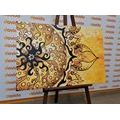 CANVAS PRINT MANDALA WITH A VINTAGE TOUCH - PICTURES FENG SHUI - PICTURES