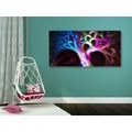 CANVAS PRINT MYSTERIOUS ABSTRACT TREE - ABSTRACT PICTURES - PICTURES