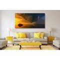 CANVAS PRINT CALM BEFORE THE STORM - PICTURES OF NATURE AND LANDSCAPE - PICTURES