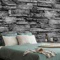 SELF ADHESIVE WALL MURAL GRAPHITE STONE WALL - SELF-ADHESIVE WALLPAPERS{% if product.category.pathNames[0] != product.category.name %} - WALLPAPERS{% endif %}