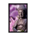 POSTER FRIEDLICHER BUDDHA - FENG SHUI - POSTER