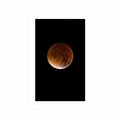 POSTER MIT PASSEPARTOUT MOND AM NACHTHIMMEL - UNIVERSUM UND STERNE - POSTER