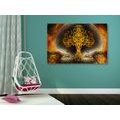 CANVAS PRINT RAVENS AND THE TREE OF LIFE - PICTURES FENG SHUI{% if product.category.pathNames[0] != product.category.name %} - PICTURES{% endif %}