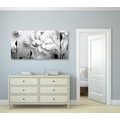 CANVAS PRINT ABSTRACT FLOWERS IN BLACK AND WHITE - BLACK AND WHITE PICTURES{% if product.category.pathNames[0] != product.category.name %} - PICTURES{% endif %}