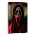 WANDBILD DUNKLE MASKE IM WALDSCHATTEN - HALLOWEEN- UND HORROR-BILDER - BILDER