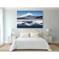 CANVAS PRINT JAPANESE MOUNT FUJI - PICTURES OF NATURE AND LANDSCAPE - PICTURES