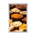 POSTER SPICES AND HERBS - WITH A KITCHEN MOTIF - POSTERS