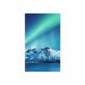 POSTER WITH MOUNT ARCTIC NORTHERN LIGHTS - NATURE - POSTERS