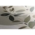 CANVAS PRINT BOHO PLANTS WITH A PATTERN - PICTURES OF TREES AND LEAVES - PICTURES