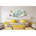 5-PIECE CANVAS PRINT CHINESE LANDSCAPE PAINTING - PICTURES IMITATION OF OIL PAINTINGS - PICTURES