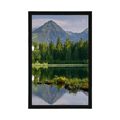 POSTER BEAUTIFUL PANORAMA OF THE MOUNTAINS BY THE LAKE - NATURE - POSTERS