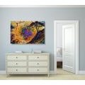 CANVAS PRINT TREE WITH AN ORIENTAL BACKGROUND - PICTURES FENG SHUI - PICTURES