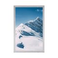 POSTER SCHNEEBEDECKTE BERGE - NATUR - POSTER