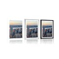 POSTER – PANORAMA DELLA CITTÀ DI NEW YORK - CITTÀ - POSTER