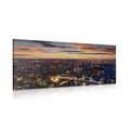 CANVAS PRINT AERIAL VIEW OF TOWER BRIDGE - PICTURES OF CITIES - PICTURES