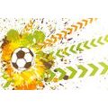 SELF ADHESIVE WALLPAPER SOCCER BALL FOR TEENAGERS - SELF-ADHESIVE WALLPAPERS - WALLPAPERS