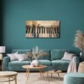 WANDBILD MUSIKALISCHE HARMONIE IN FARBEN - MUSIKBILDER - BILDER