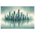 SLIKA PANORAMA MODERNOG GRADA - SLIKE GRADOVA - SLIKE