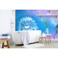 SELF ADHESIVE WALLPAPER DANDELION ON A BLUE BACKGROUND - SELF-ADHESIVE WALLPAPERS - WALLPAPERS