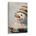 OBRAZ VÁNOČNÍ POHÁDKA SE SNĚHULÁKEM - VÁNOČNÍ A ZIMNÍ OBRAZY - PICTURES