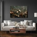 WANDBILD ROMANTISCHE TROCKENBLUMEN - BILDER BLUMEN - BILDER