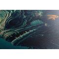 CANVAS PRINT SURREALISTIC UNDERWATER MONSTER - PICTURES UNDERWATER WORLD - PICTURES