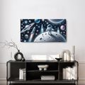 OBRAZ KOSMONAUT MEZI PLANETAMI - CHILDREN'S SPACE PICTURES - PICTURES