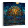 OBRAZ MAGICKÁ NOC A STROM ŽIVOTA - OBRAZY STROMY ŽIVOTA - OBRAZY