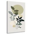 IMPRESSION SUR TOILE PLANTES DANS UN DESIGN BOHÈME - IMPRESSIONS SUR TOILE ARBRES ET FEUILLES - IMPRESSION SUR TOILE