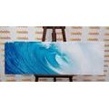 CANVAS PRINT SEA WAVE - PICTURES OF NATURE AND LANDSCAPE - PICTURES