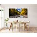 CANVAS PRINT PICTURESQUE MOUNTAIN LANDSCAPE - PICTURES OF NATURE AND LANDSCAPE - PICTURES