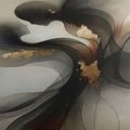 TABLOU ABSTRACȚIE DANSANTĂ ÎN MIȘCARE - TABLOURI - 🔥 REDUCERE TOTALÃ