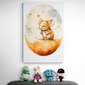 CANVAS PRINT DREAMY MOUSE - DREAMY LITTLE ANIMALS - PICTURES