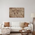 WANDBILD ANTIKE WELTKARTE - WELTKARTEN ALS BILDER - BILDER