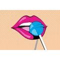 SELF ADHESIVE WALLPAPER POP ART LOLLIPOP - SELF-ADHESIVE WALLPAPERS - WALLPAPERS