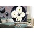 SELF ADHESIVE WALL MURAL STILL LIFE WITH ZEN STONES - SELF-ADHESIVE WALLPAPERS - WALLPAPERS