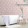 SELF ADHESIVE WALLPAPER FLYING DRAGONFLIES IN PINK - SELF-ADHESIVE WALLPAPERS - WALLPAPERS